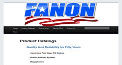 Desktop Screenshot of fanon.com